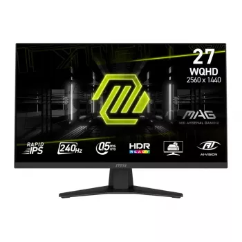 MSI MAG 274QF E20 monitor gaming 27 polegadas QHD 200Hz Rapid IPS - preto