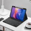 Capa com caneta SC Tech-Protect + teclado para Xiaomi Redmi Pad 2 11.0, Preto