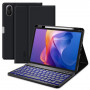 Capa com caneta SC Tech-Protect + teclado para Xiaomi Redmi Pad 2 11.0, Preto