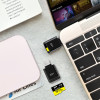 Leitor de cartões microSD Silicon Power C200 USB-C 3.2 - preto