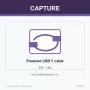 Cabo Capture Powered USB Y 24V, 1,8 m