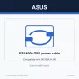 Cabo de alimentação para ASUS ESC4000 compatível com NVIDIA H100, marca ASUS