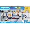 Playmobil 71450 My Life: Investigador com robôs – Festa de ciência no laboratório com drone de transporte e robôs – Divertido artigo de jogo de faz de conta imaginativo
