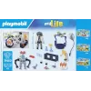 Playmobil 71450 My Life: Investigador com robôs – Festa de ciência no laboratório com drone de transporte e robôs – Divertido artigo de jogo de faz de conta imaginativo