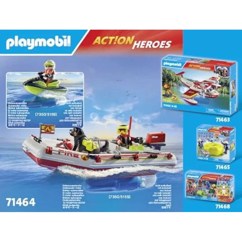 Conjunto de jogo de ação/aventura PLAYMOBIL 71464 multicolor idade 4–10
