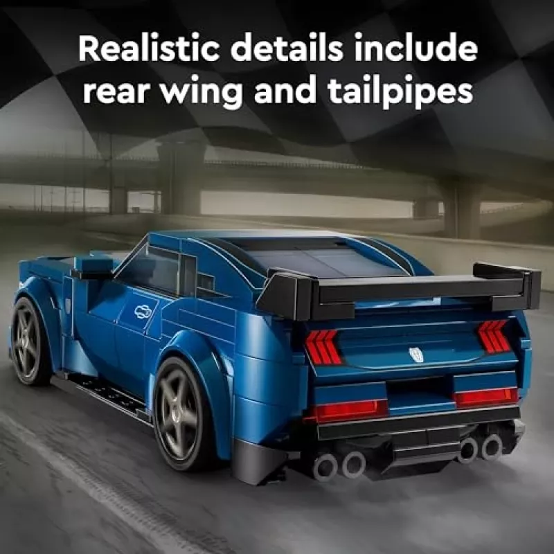LEGO SPEED CHAMPIONS 76920 Ford Mustang Dark Horse carro desportivo