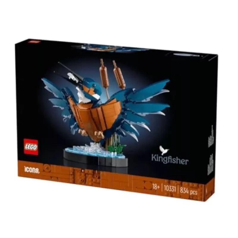 LEGO Icons 10331 Guarda-rios, conjunto de construção para adultos com cenário aquático como suporte de exposição, 834 peças, 18+