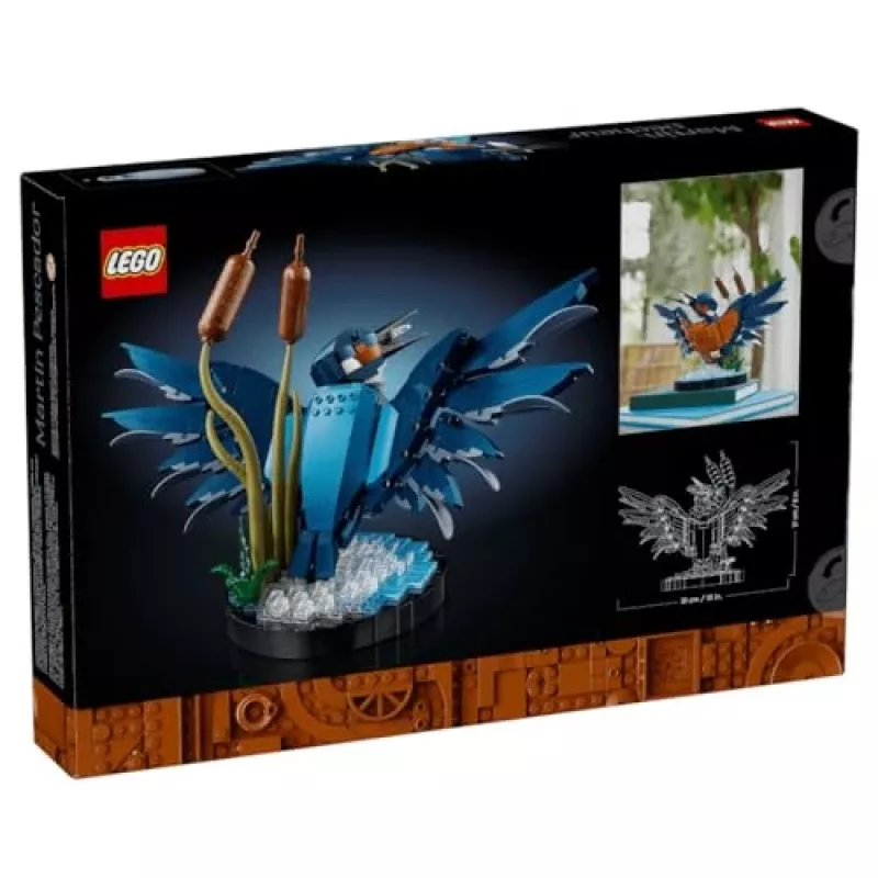 LEGO Icons 10331 Guarda-rios, conjunto de construção para adultos com cenário aquático como suporte de exposição, 834 peças, 18+