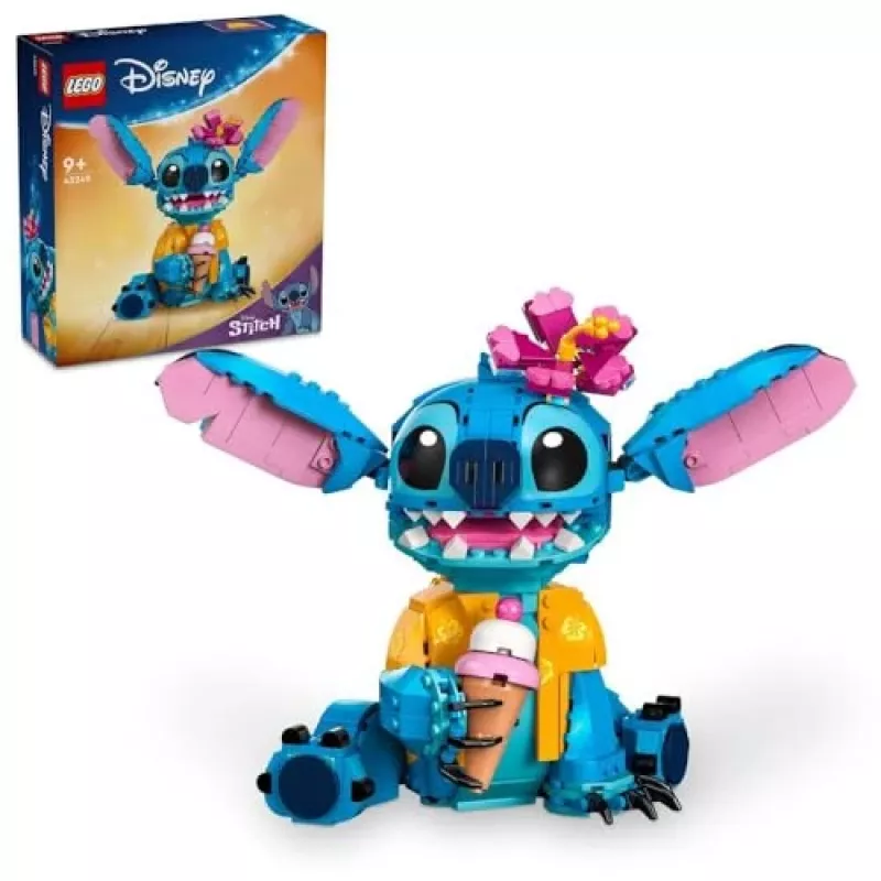 LEGO | Disney Stitch conjunto de brinquedo de construção para crianças com gelado 43249