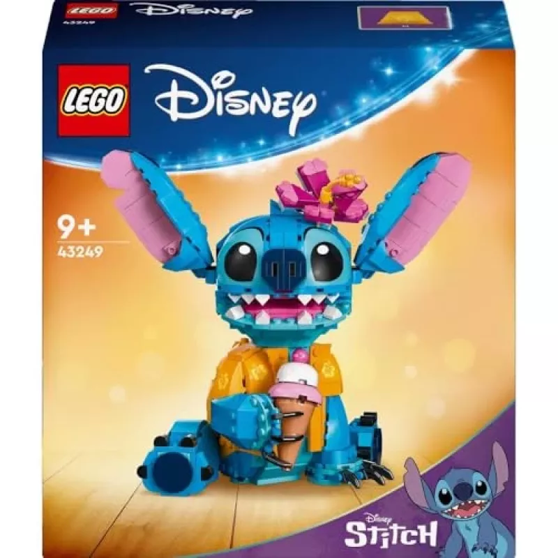 LEGO | Disney Stitch conjunto de brinquedo de construção para crianças com gelado 43249