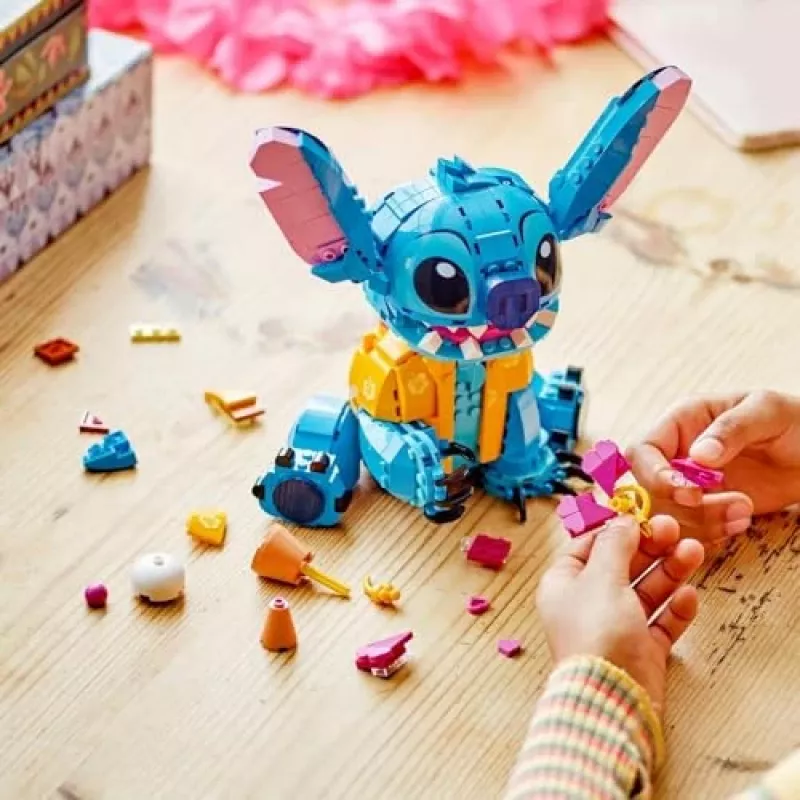 LEGO | Disney Stitch conjunto de brinquedo de construção para crianças com gelado 43249
