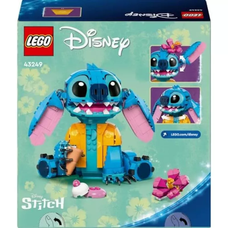LEGO | Disney Stitch conjunto de brinquedo de construção para crianças com gelado 43249