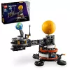 LEGO Technic Planeta Terra e Lua em Órbita Jogos Espaciais para Crianças a partir dos 10 Anos Sistema Solar Brinquedo de Construção com Planetas