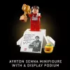 Conjunto LEGO McLaren MP4/4 Ayrton Senna 10330 — modelo LEGO ICONS à escala