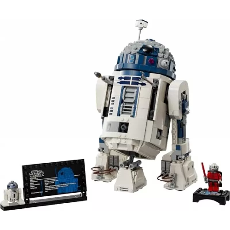 LEGO Star Wars 75379 R2-D2 conjunto de construção com minifigura de Darth Malak, 1050 peças, 10+
