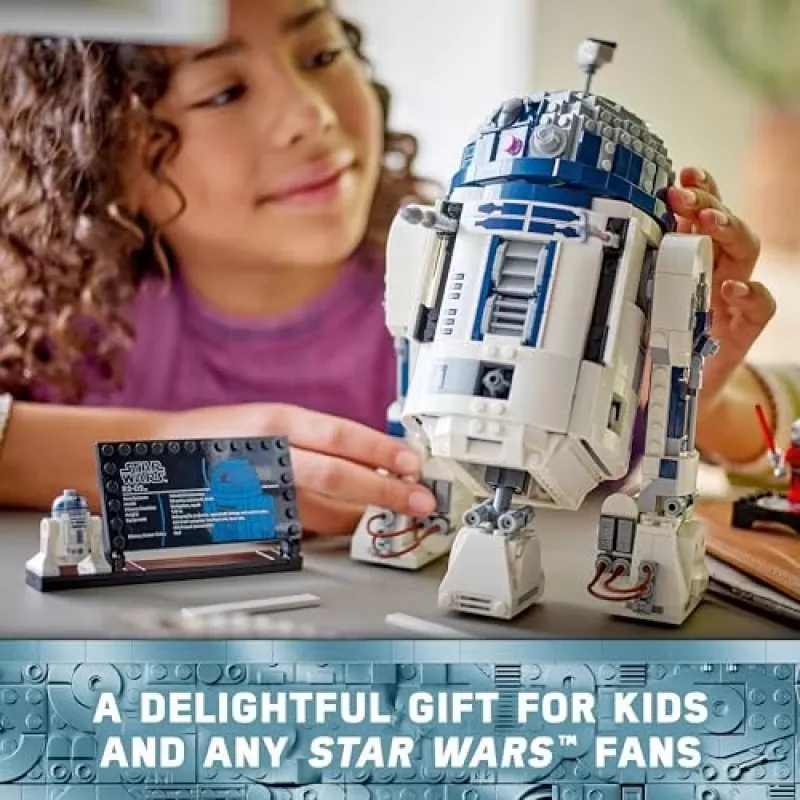 LEGO Star Wars 75379 R2-D2 conjunto de construção com minifigura de Darth Malak, 1050 peças, 10+