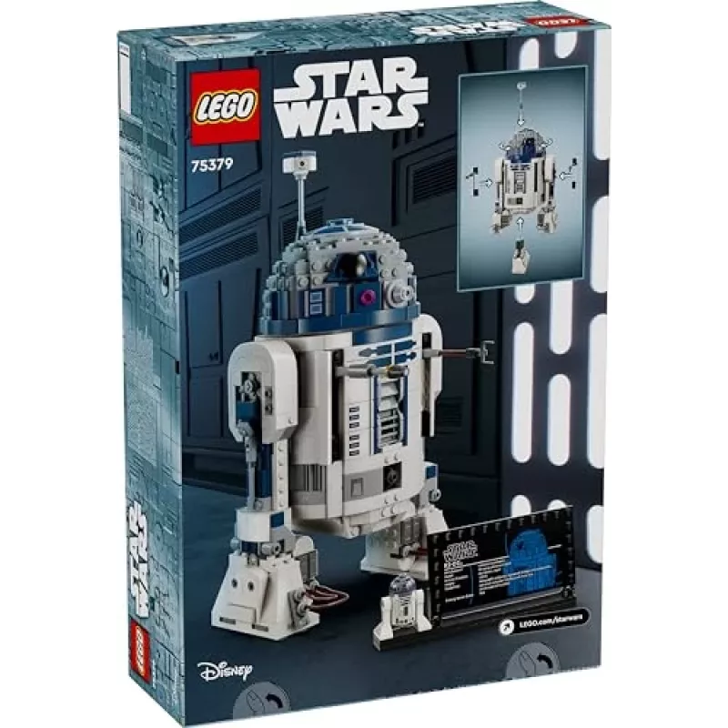 LEGO Star Wars 75379 R2-D2 conjunto de construção com minifigura de Darth Malak, 1050 peças, 10+