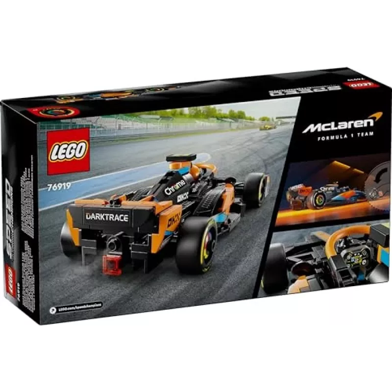 LEGO Speed Champions carro de Fórmula 1 McLaren 2023 modelo 76919 conjunto