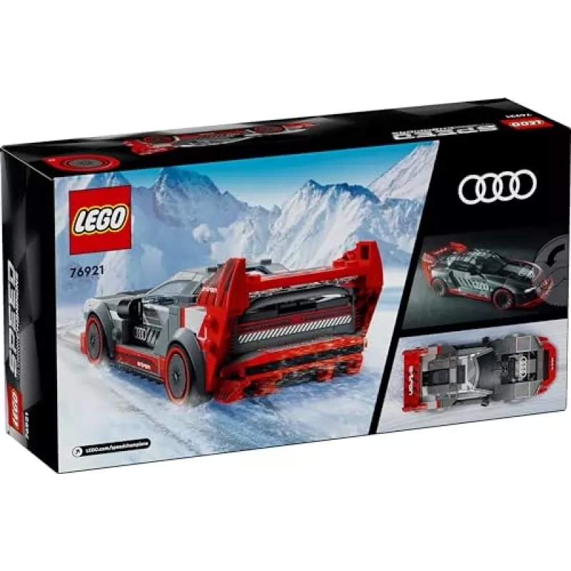 Lego Speed Champions 76921 Audi S1 E-Tron Quattro conjunto de construção de carro de corrida