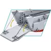 Conjunto de construção Cobi LCVP Higgins Boat, 715 peças, idade 8+
