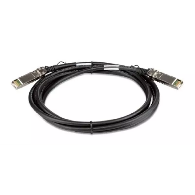 Cabo de empilhamento D-Link 3M SFP+ Direct Attach, 3 m, SFP+, SFP+, ficha/ficha