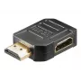 Adaptador HDMI Goobay Wentronic a 344 G – HDMI (fêmea) para HDMI (macho) – ficha angular (51725)