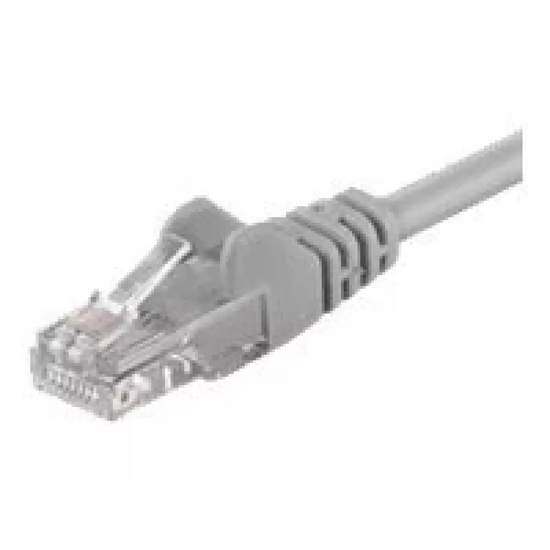 Cabo patch Goobay Wentronic CAT 6, U/UTP, cinzento, 5 m – mistura de cobre CCA (68419)