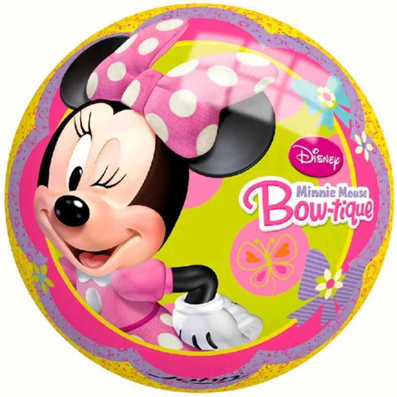 Bola de brincar John 50689 — motivo Minnie, para crianças até 3 anos