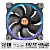 Thermaltake Riing 14 LED 256 Color CL-F043-PL14SW-B ventoinhas para caixa 140 mm, pack de 3, 600–1400 rpm, 4 pinos