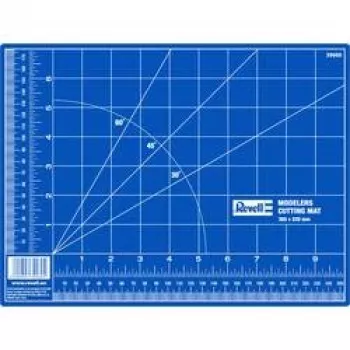 Revell 39056 Tapete de corte pequeno para trabalhos precisos de aerografia e modelismo