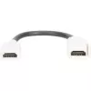 Módulo Keystone HDMI 2.0 Digitus com cabo de 12 cm (conector fêmea/conector fêmea)