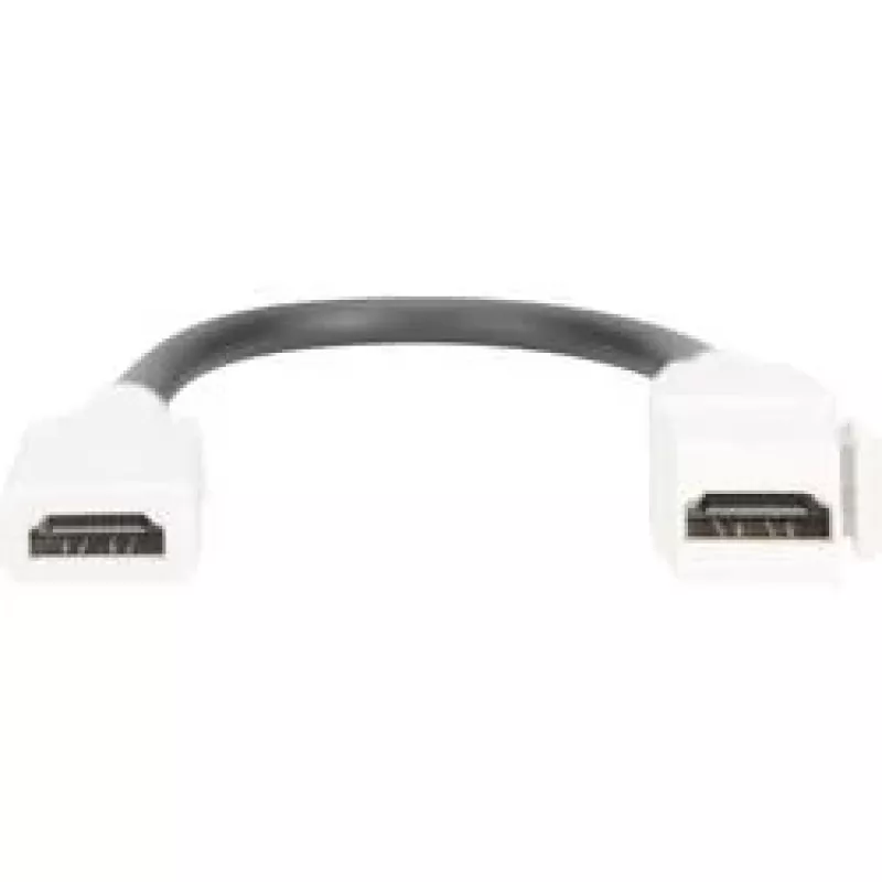 Módulo Keystone HDMI 2.0 Digitus com cabo de 12 cm (conector fêmea/conector fêmea)