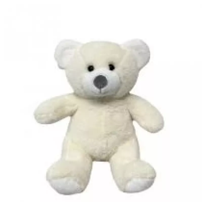 Peluche TULILO urso de peluche mascote Olus 23 cm figura de peluche cor creme