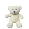 Peluche TULILO urso de peluche mascote Olus 23 cm figura de peluche cor creme