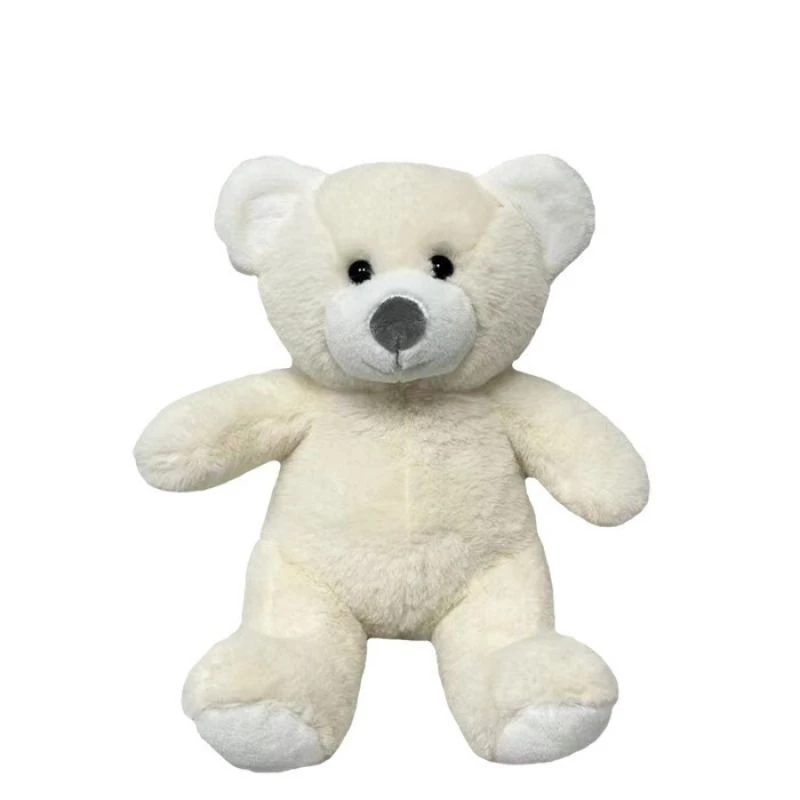 Peluche TULILO urso de peluche mascote Olus 23 cm figura de peluche cor creme