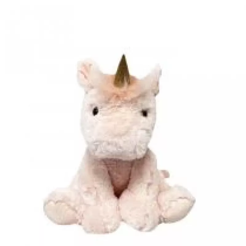 Peluche TULILO mascote Lily unicórnio 30 cm — peluche macio, design sentado