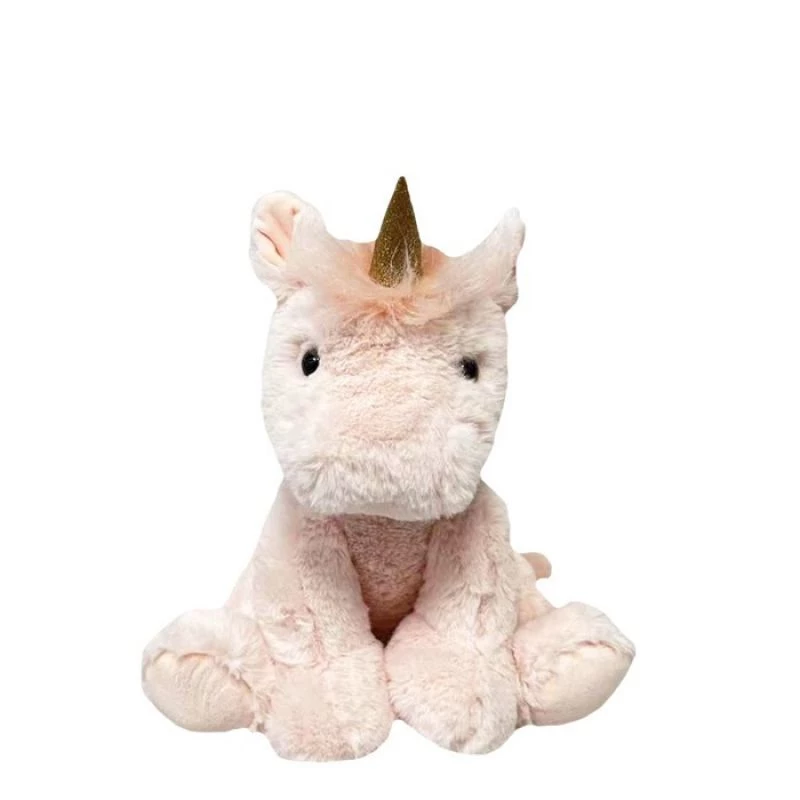 Peluche TULILO mascote Lily unicórnio 30 cm — peluche macio, design sentado