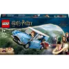 LEGO Harry Potter Ford Anglia voador carro de brinquedo para crianças a partir de 7 anos, rapazes e raparigas, modelo construível com minifigura Ron Weasley e Hedwig
