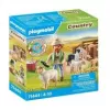 Jogo de simulação de pastor com ovelhas Playmobil