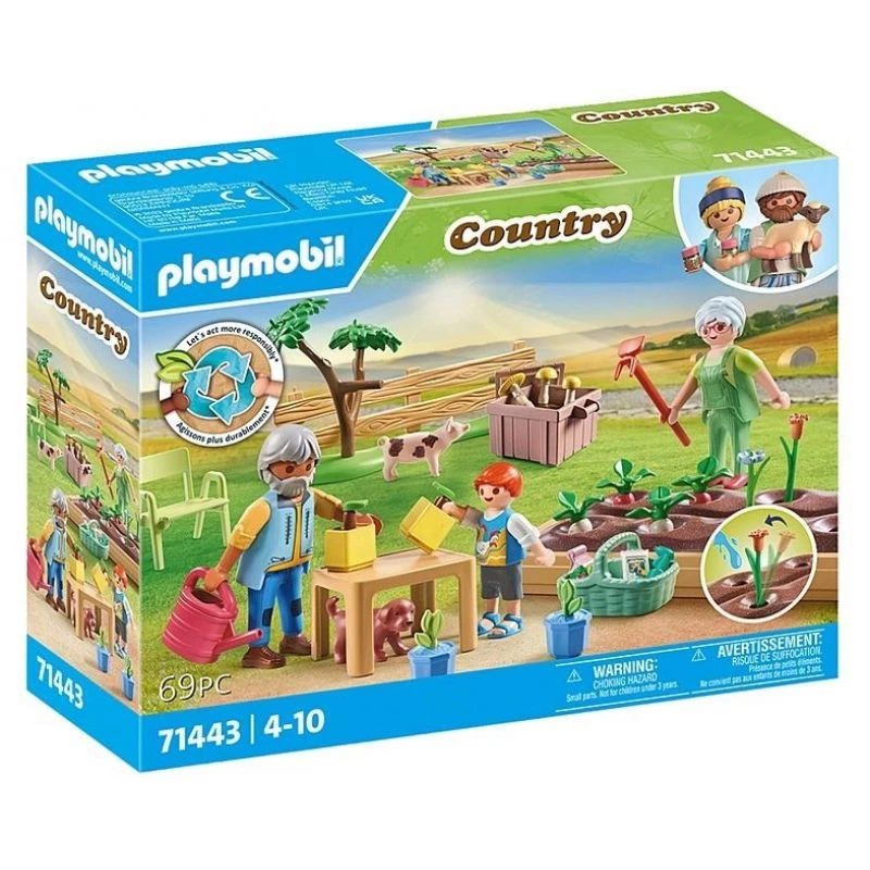 Playmobil 71443 Country: Horta com avós