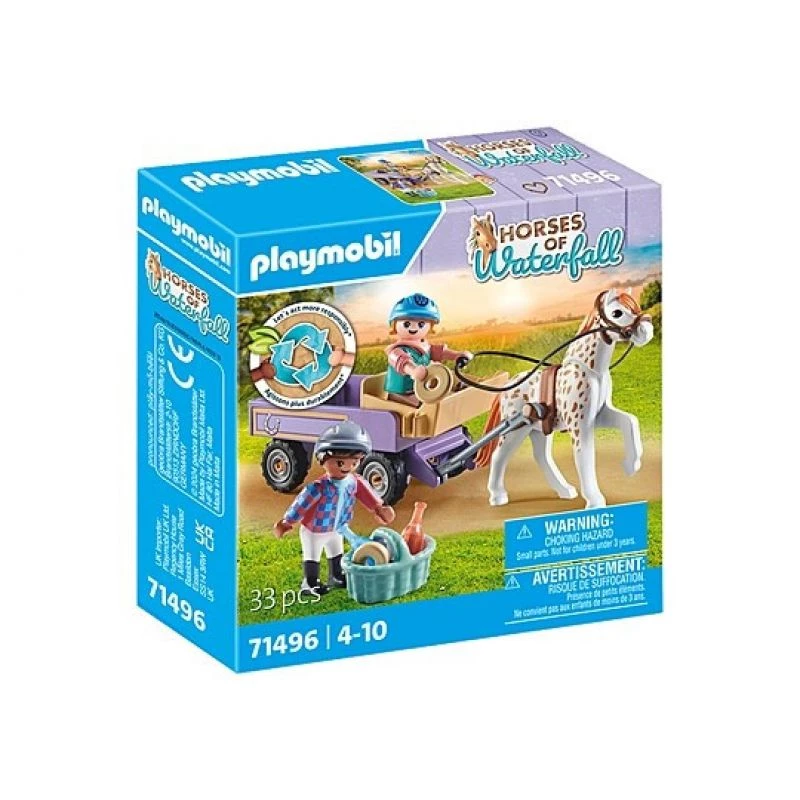 Playmobil 71496 Horses of Waterfall: carruagem de pónei
