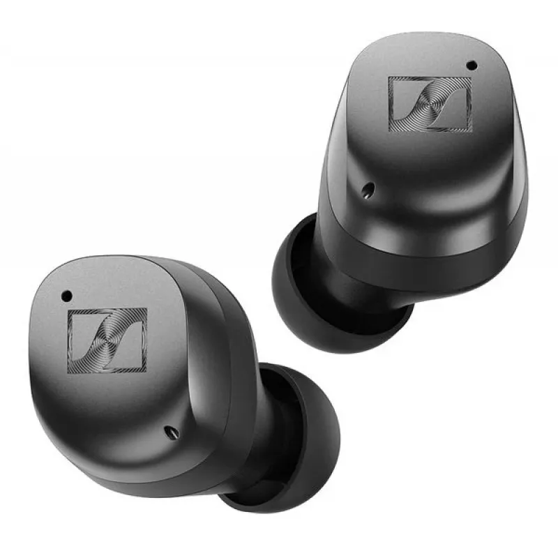 Auscultadores desportivos SENNHEISER Momentum MTW4 Bluetooth sem fios com cancelamento de ruído – preto e grafite