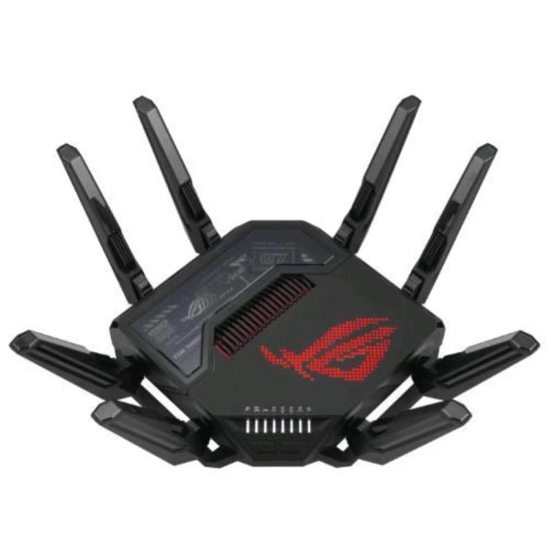 Router Wireless ASUS ROG Rapture GT-BE98 10 Gigabit Ethernet Quad-Band (2,4 GHz / 5 GHz-1 / 5 GHz-2 / 6 GHz) Preto