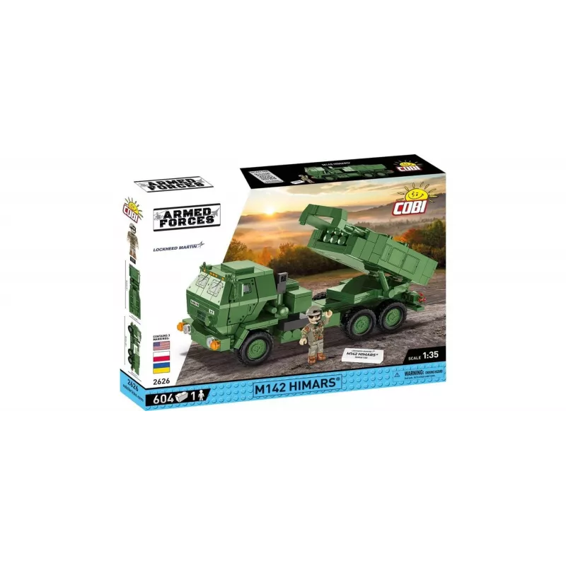 COBI 2626 Armed Forces M142 HIMARS conjunto de construção, 604 peças