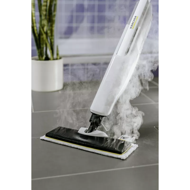Kärcher Conjunto de panos de chão universais EasyFix Mop Panos descartáveis Branco, Amarelo