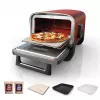 Ninja Woodfire OO101EU forno elétrico de exterior, forno de pizza e fumeiro, 2400 W