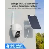 Reolink Go Series G430 - Câmara exterior alimentada por bateria 5MP, rede 4G LTE, deteção de pessoas/veículos/animais, rotação de 355° e inclinação de 140°