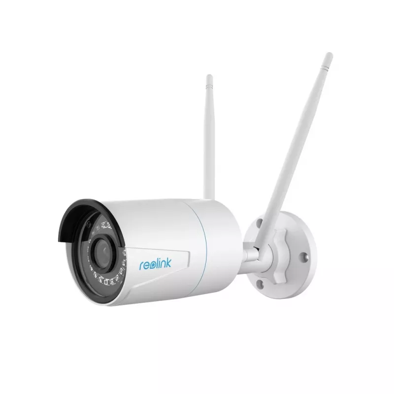 Reolink W320 – Câmara de vigilância exterior 5MP, Wi-Fi 2,4/5 GHz, deteção de pessoas/veículos/animais, visão noturna 30 m