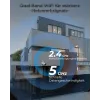 Reolink W320 – Câmara de vigilância exterior 5MP, Wi-Fi 2,4/5 GHz, deteção de pessoas/veículos/animais, visão noturna 30 m