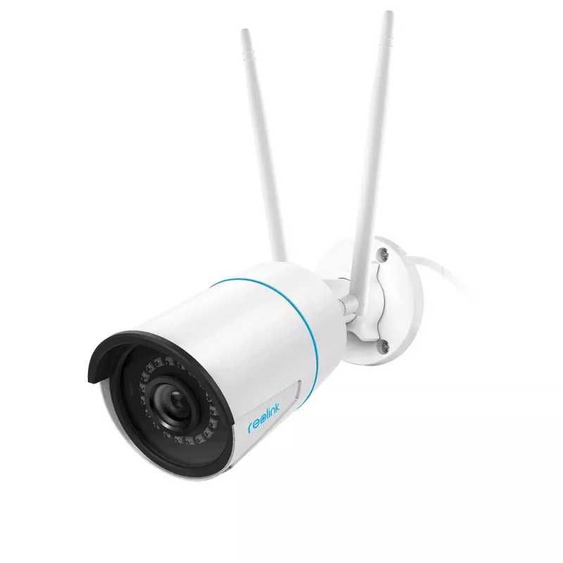 Reolink W320 – Câmara de vigilância exterior 5MP, Wi-Fi 2,4/5 GHz, deteção de pessoas/veículos/animais, visão noturna 30 m